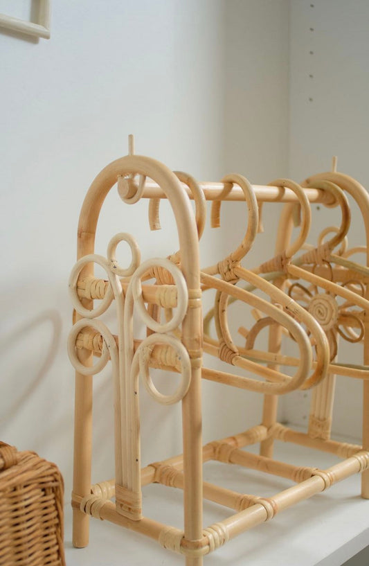 Rattan Rail with Hangers